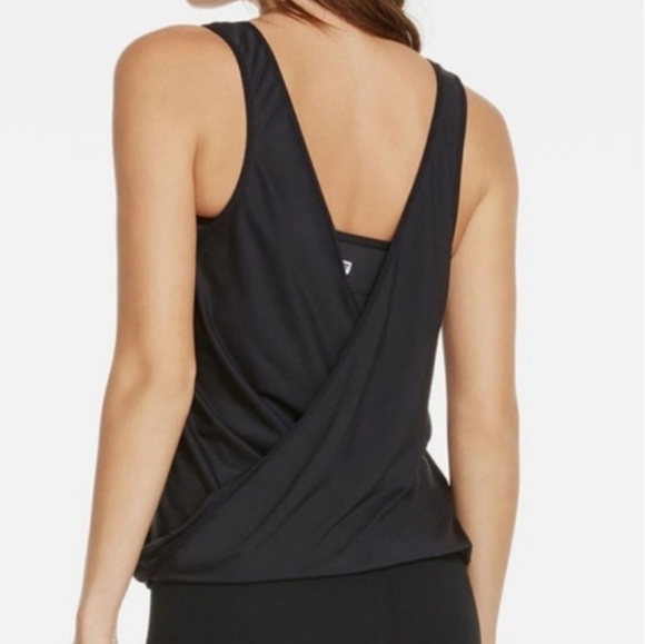Fabletics Tops - Fabletics Drape Open Back Tank